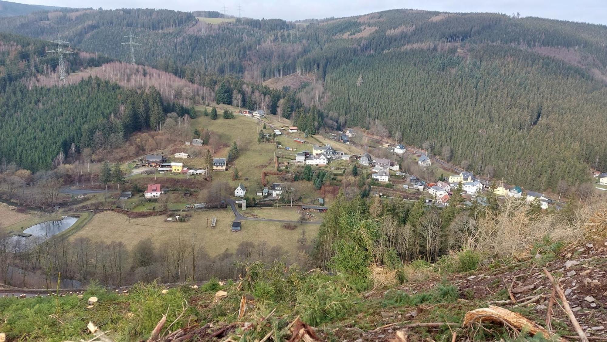 Ferienwohnung Berndt Oberweißbach Dış mekan fotoğraf